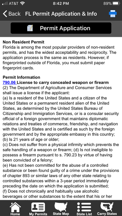 CCW – Concealed Carry 50 State Screenshot 4