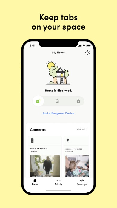 Kangaroo: Simple Home Security Screenshot 1