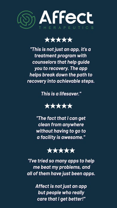 Affect: Addiction Recovery Screenshot 8