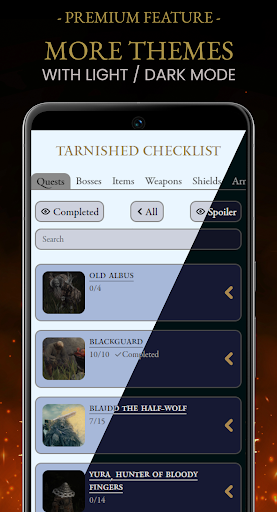 Tarnished Checklist Premium Screenshot 7