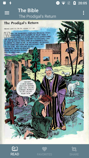 The Bible in pictures Screenshot 2