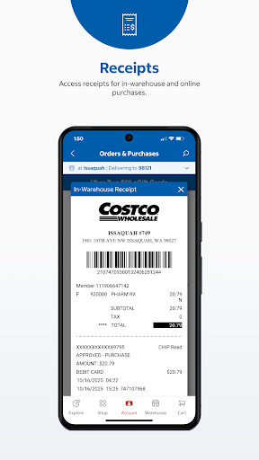 Costco Wholesale Screenshot 4