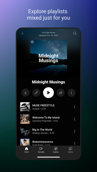 YouTube Music Screenshot 4