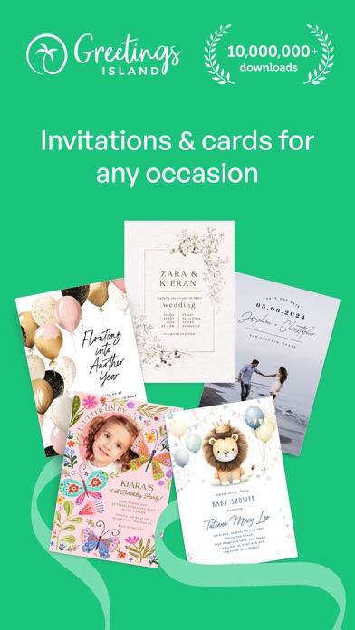 Invitation Maker: Cards & RSVP Screenshot 1