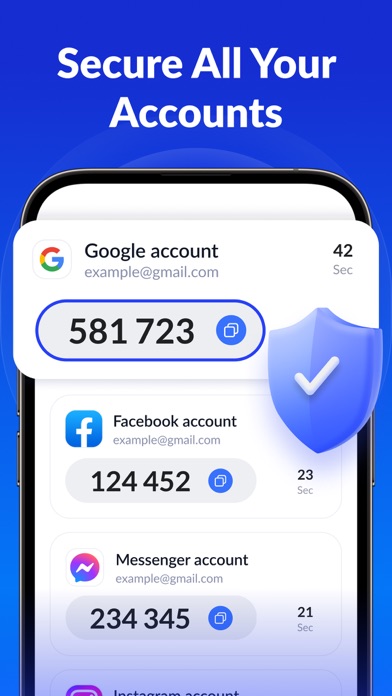 Authenticator App - SafeAuth Screenshot 1