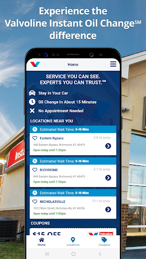 Valvoline Instant Oil Change Screenshot 1