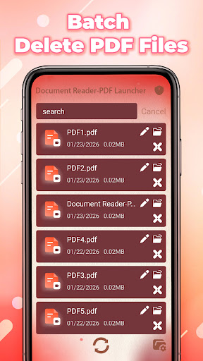 Document Reader-PDF Launcher Screenshot 2
