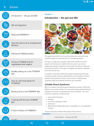 Monash University FODMAP diet Screenshot 14