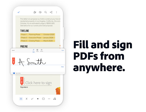 Adobe Acrobat Reader: Edit PDF Screenshot 3