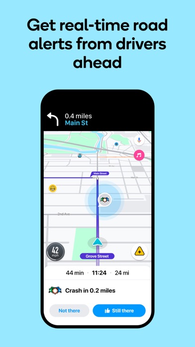 Waze Navigation & Live Traffic Screenshot 2