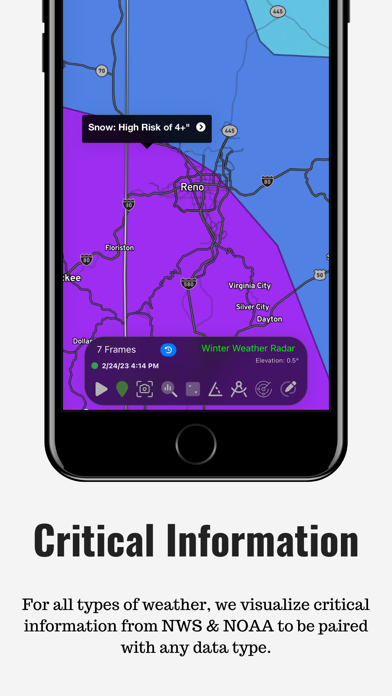 RadarOmega: Doppler Radar App Screenshot 6