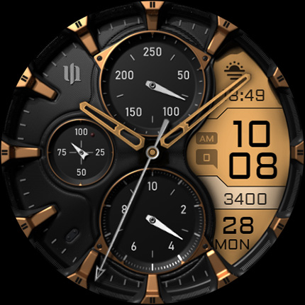 S4U Assen - Hybrid watch face Screenshot 9