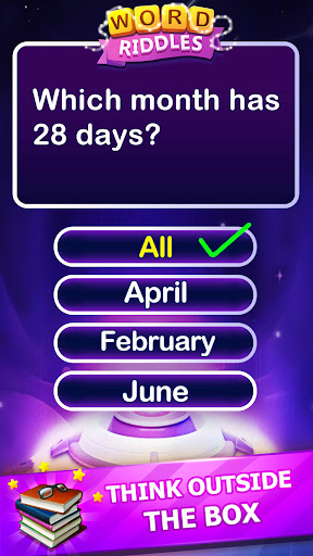 Word Riddle: Offline Word Game Screenshot 1