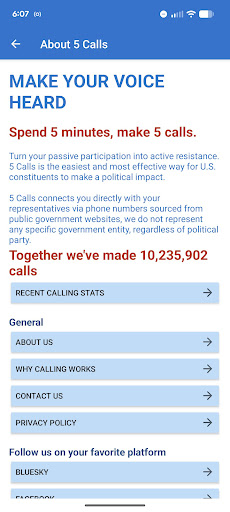 5 Calls: Contact Your Congress Screenshot 7