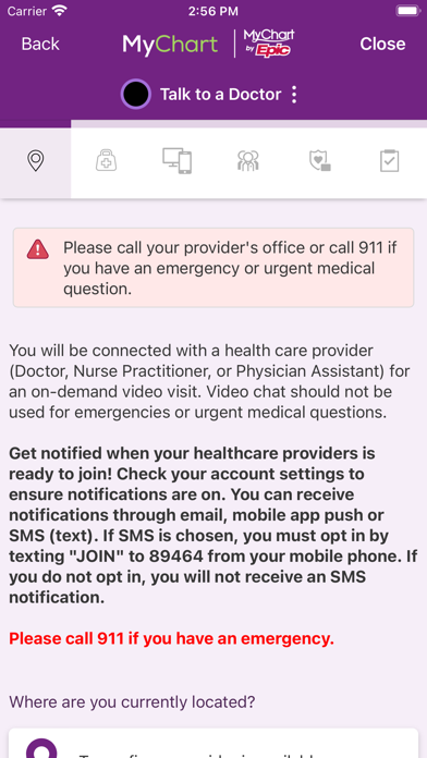 Trinity Health MyChart Screenshot 5
