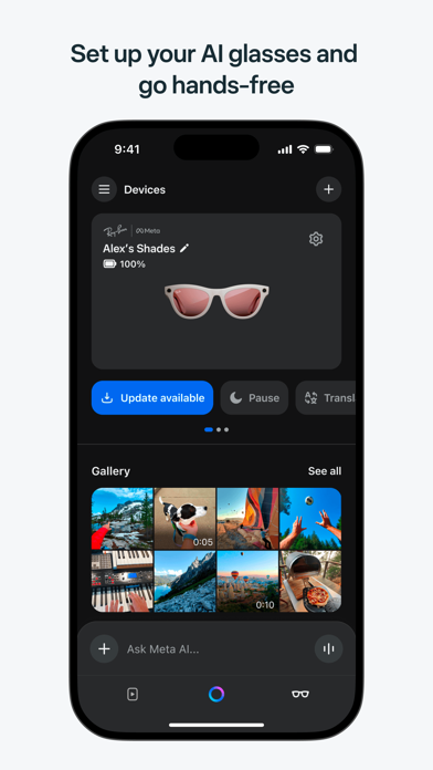 Meta AI - Vibes & AI Glasses Screenshot 2