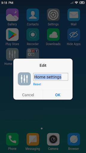 X Launcher Pro Screenshot 4