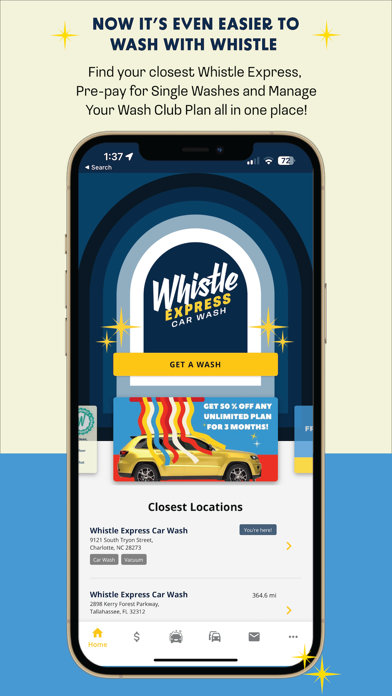 Whistle Express Car Wash Screenshot 1