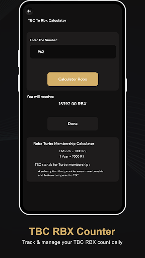 RBX Count Pro - Calc Rbux Screenshot 2