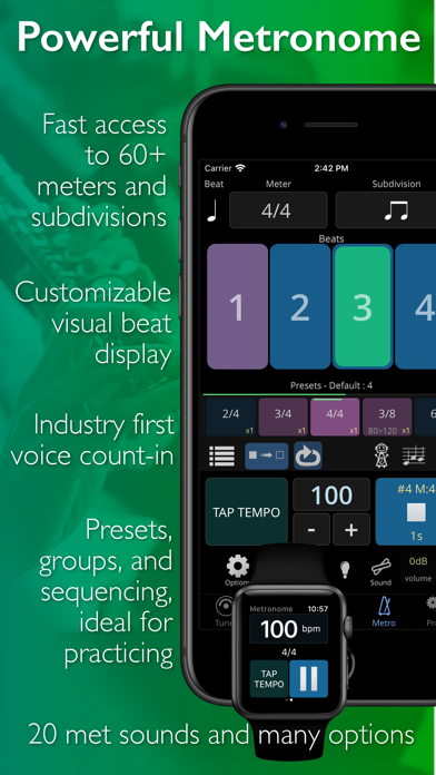 TonalEnergy Tuner & Metronome Screenshot 5