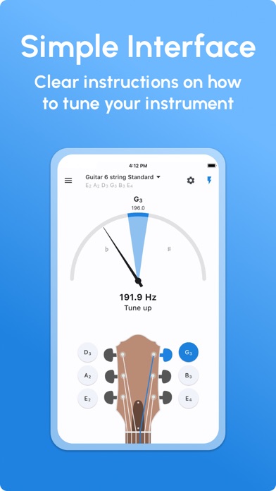 Guitar Tuner - LikeTones Screenshot 2