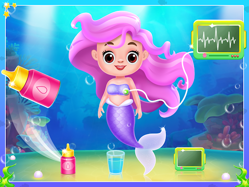 Mermaid Mom & Baby Care Screenshot 1