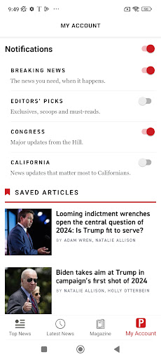 POLITICO Screenshot 7