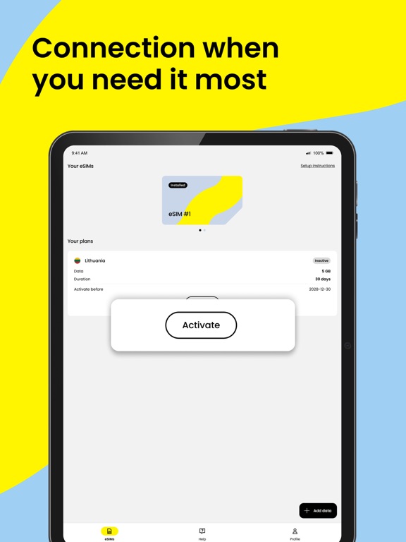 Saily: Travel eSIM & Data Screenshot 4
