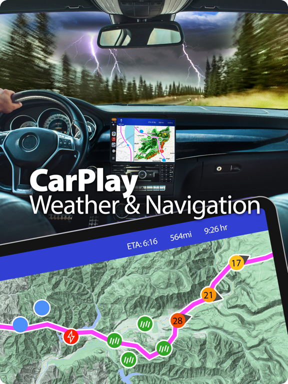 Drive Weather With Live Radar Screenshot 1