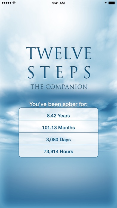 12 Steps AA Companion Screenshot 1