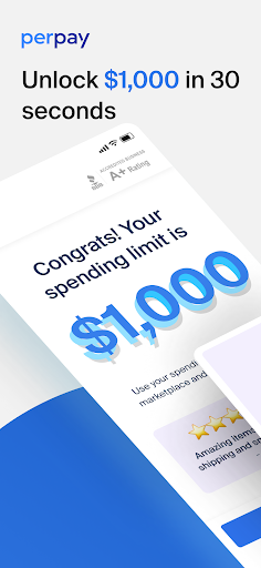 Perpay - Shop and Build Credit Screenshot 1