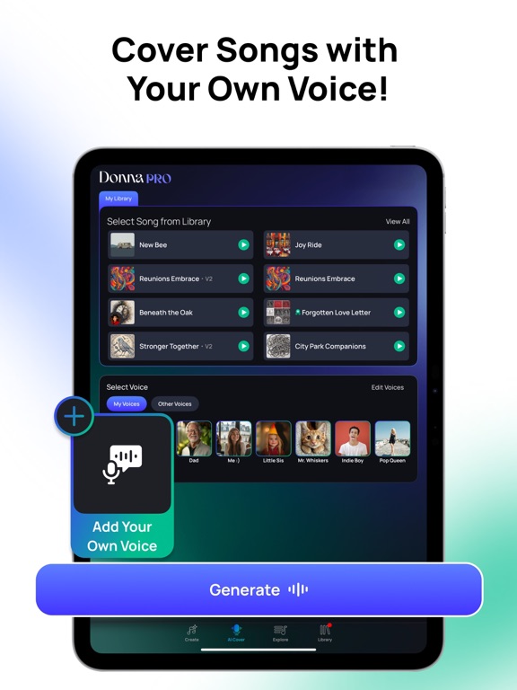 Donna AI Song & Music Maker Screenshot 3
