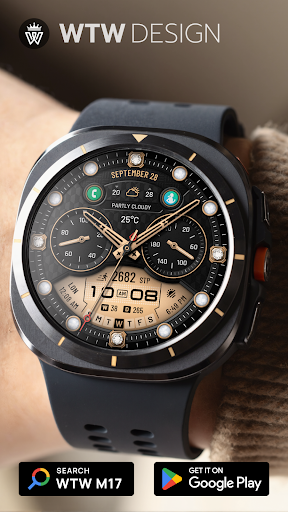 WTW M17 Hybrid Watch Face Screenshot 2