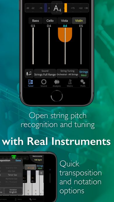 TonalEnergy Tuner & Metronome Screenshot 4
