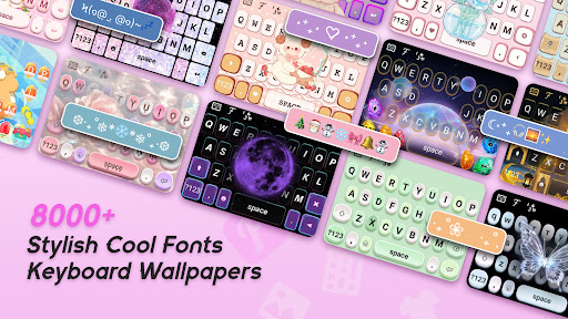 Cool Fonts Keyboard & Themes Screenshot 1