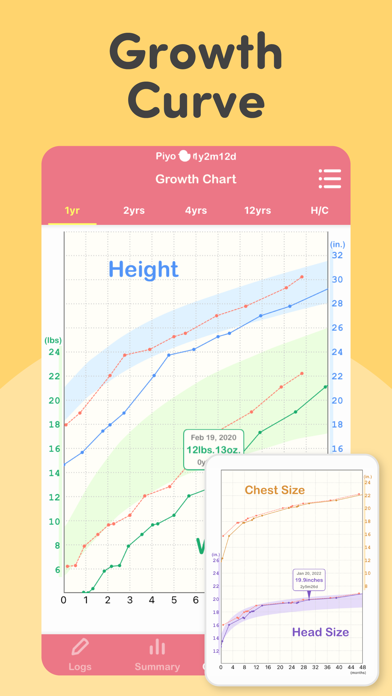 PiyoLog: Newborn Baby Tracker Screenshot 5