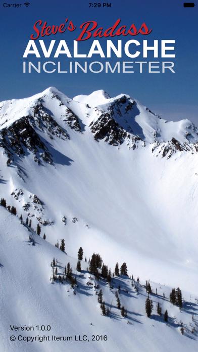 Avalanche Inclinometer Screenshot 1