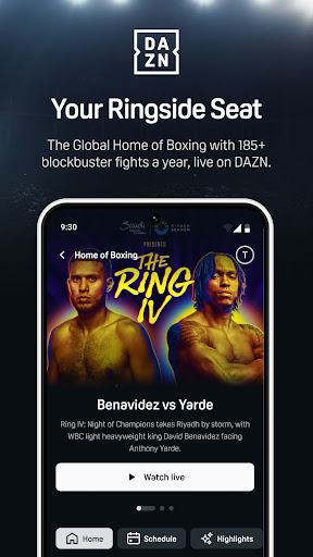 DAZN - Watch Live Sports Screenshot 3