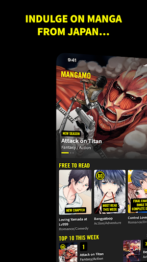 Mangamo Manga & Comics Screenshot 1