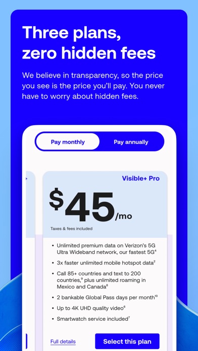 Visible mobile Screenshot 1