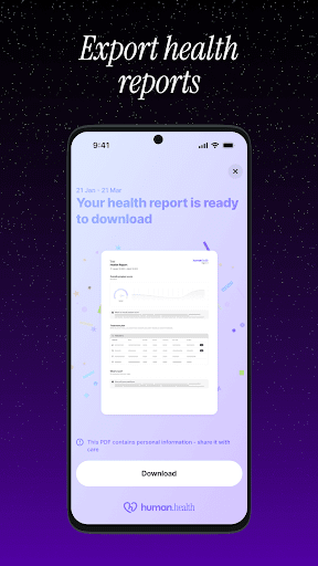 Human Health Tracker Screenshot 8