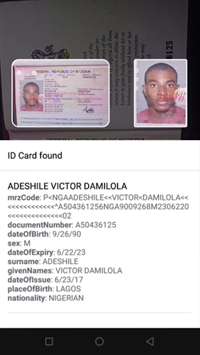 ID Card, Passport, Driver Lice Screenshot 2