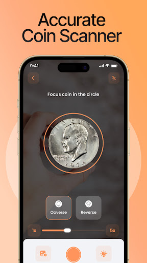 CoinIn – Coin Scan Identifier Screenshot 1