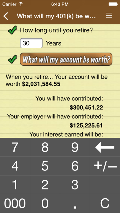 10bii Financial Calculator Screenshot 5