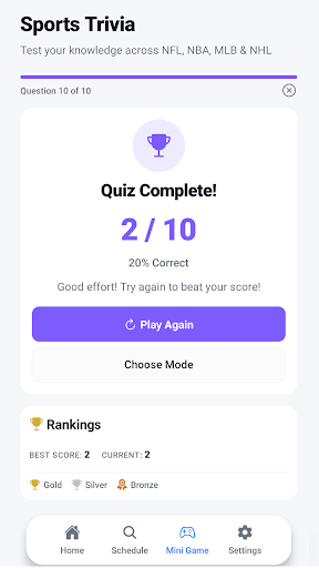 Live Scores : NFL NCAA NBA MLB Screenshot 21