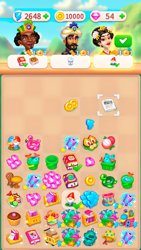Secrets of Paradise Merge Game Screenshot 2