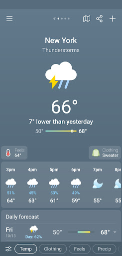 Weather & Clima - Weather Sky Screenshot 10