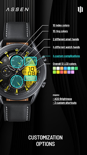 S4U Assen - Hybrid watch face Screenshot 5