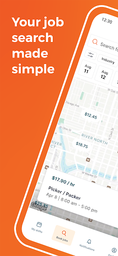 JobStack for Work | Daily Pay Screenshot 1