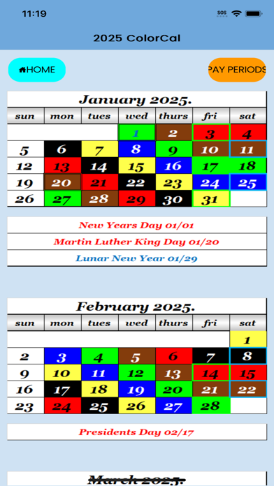 2025 ColorCal Screenshot 1